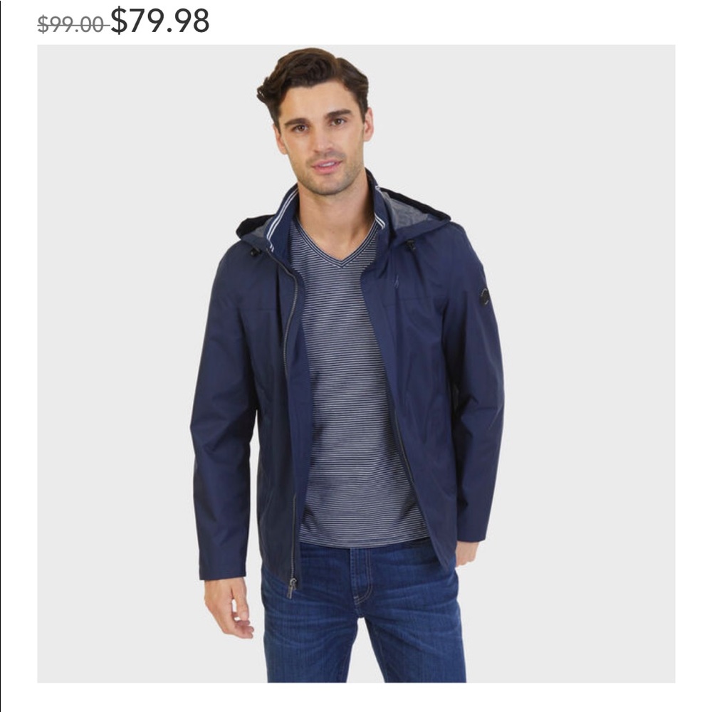 Nautica Water-Resistant Classic Bomber Jacket